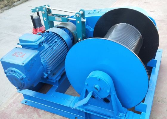 Wire Rope 34m/min Industrial Electric Winch For Construction Material