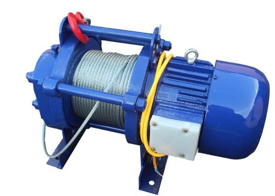 Vertical 2T Rope Length 100m Material Handling Electric Winch