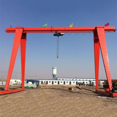 Soft Starting Stopping 8m Height 8T Building Gantry Crane