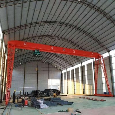 5 Ton Single Speed Mobile Gantry Crane With Double Hoist