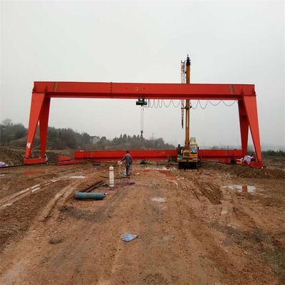 Simple And Compact Structure 5T Single Girder Gantry Crane Industrial Factory Rail type