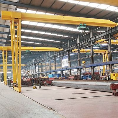 BMH Model Semi Single Girder Gantry Crane 17 Ton Box Type Easy Installation