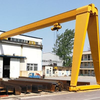 BMH Model Semi Single Girder Gantry Crane 17 Ton Box Type Easy Installation