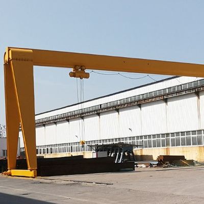 BMH Model Semi Single Girder Gantry Crane 17 Ton Box Type Easy Installation