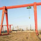 Rigid Box Type Mineral Area Single Beam Gantry Crane Span Up To 30M