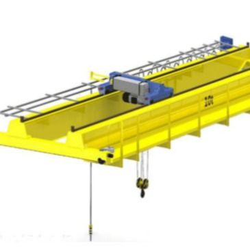 65T Heavy Duty European Overhead Crane Modular Design Low Headroom Double Girder