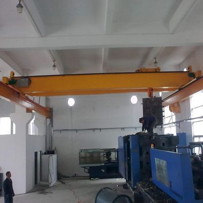 100 Ton European Type Double Beam Overhead Crane For Mould Lifting Strong Rigidity