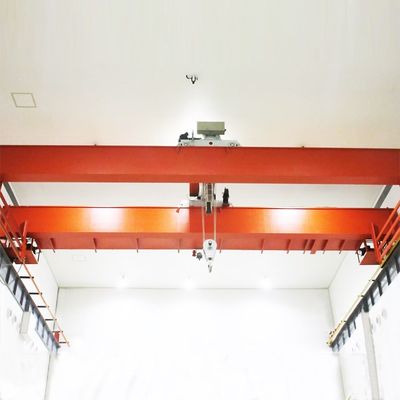 100 Ton European Type Double Beam Overhead Crane For Mould Lifting Strong Rigidity