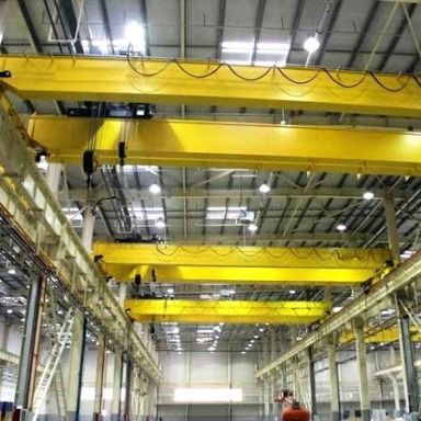 Traveling 7m Height 150 Ton Euro Double Girder Overhead Crane Light Duty