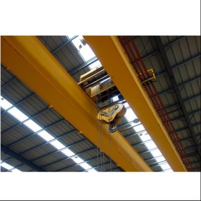 Traveling 7m Height 150 Ton Euro Double Girder Overhead Crane Light Duty