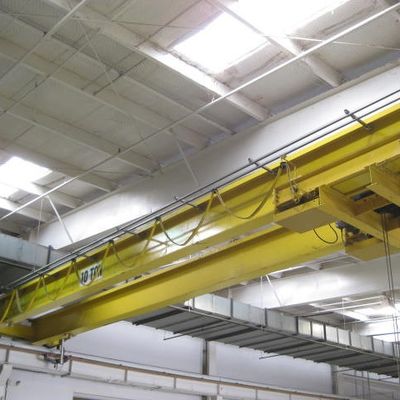 75T Underslung Eot Crane Euro Hoist With Welded Box Girders 3 Phase