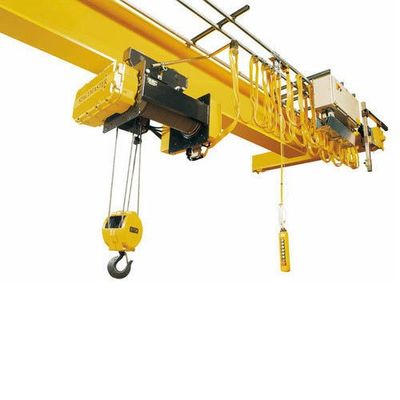 100 Ton Overhead Travelling Crane Custom Height 10-30 M Rolled Section Girders