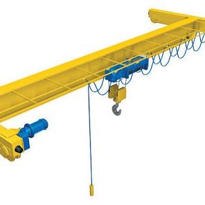 100 Ton Overhead Travelling Crane Custom Height 10-30 M Rolled Section Girders