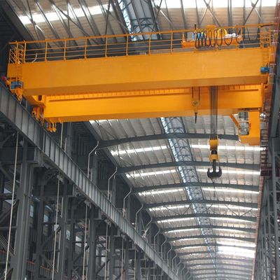 32 Ton Electromagnetic Beam Double Girder Overhead Travelling Crane High Safety A7