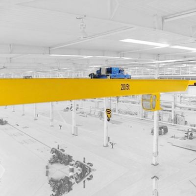 Low Maintenance 45T End Carriage Overhead Crane Double Hook Off Standard Solutions