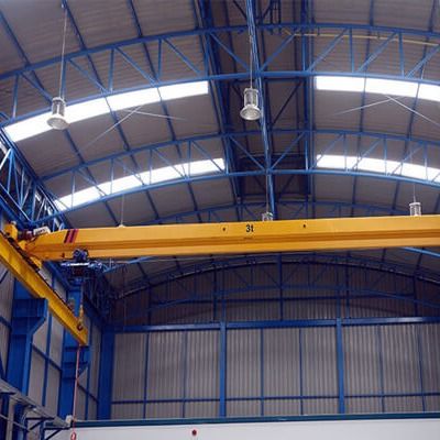 12T Single Girder Overhead Travelling Crane Electric Wire Rope Hoist MD Double Speed