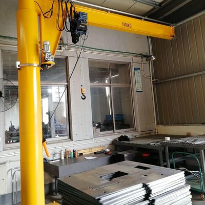 3 Ton Compact Jib Crane Lifting Height 5m With Chain Hoist