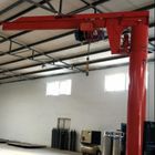 1 Ton Pillar Mounted Jib Crane ISO Certificate Flexible Operation