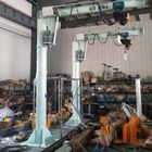 1 Ton Pillar Mounted Jib Crane ISO Certificate Flexible Operation