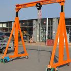 1 Ton Small Portable Gantry Crane Universal Wheels Smooth Starting And Stopping
