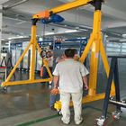 6 Ton Mobile A Frame Gantry With Short Circuit Protection High Speed 10m/Min