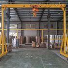 Lifting Height 8.5m Mobile Gantry Crane Customized Width CE Certificate