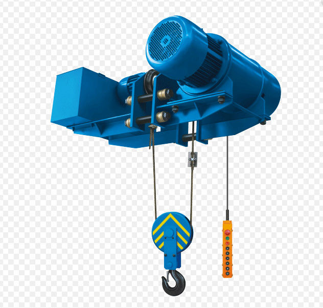 High Efficiency Low Headroom Hoist , 10 Ton Electric Wire Rope Hoist With Trolley