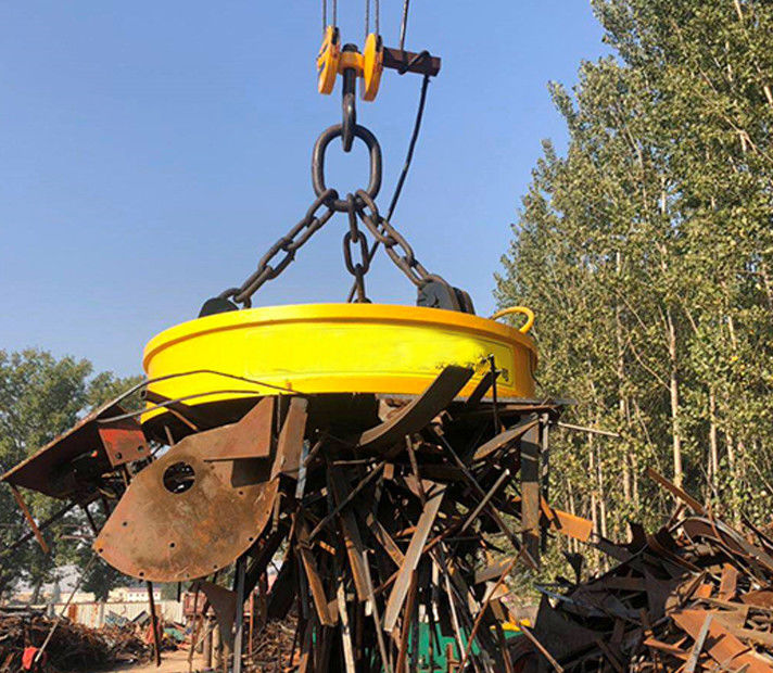Industrial Lifting Electromagnet Round Shape 150L MW5 Series For Steel Industrial Lifting Electromagnet Round Shape 150L MW5 Series For Steel