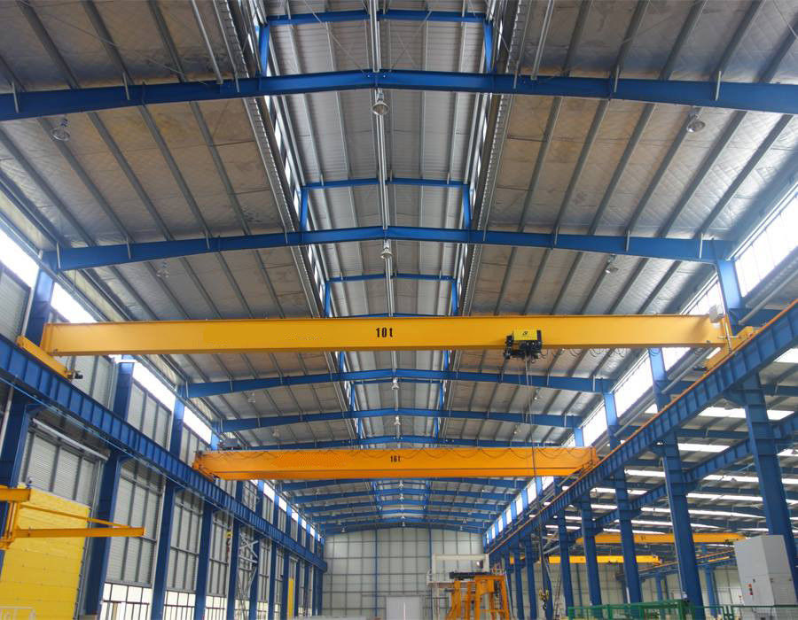 Electric Driven Single Girder Overhead Crane 3 Ton Indoor Lifting Equipment