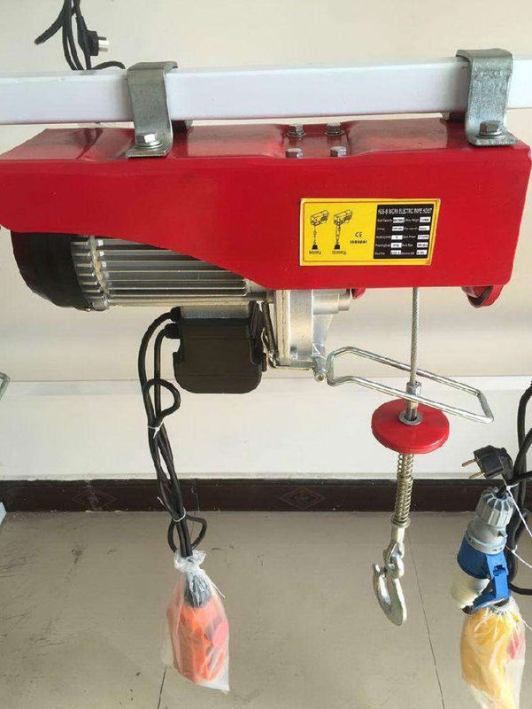 Multipurpose Mini Electric Hoist 0.1-1T Loading Capacity With CE ISO Certification