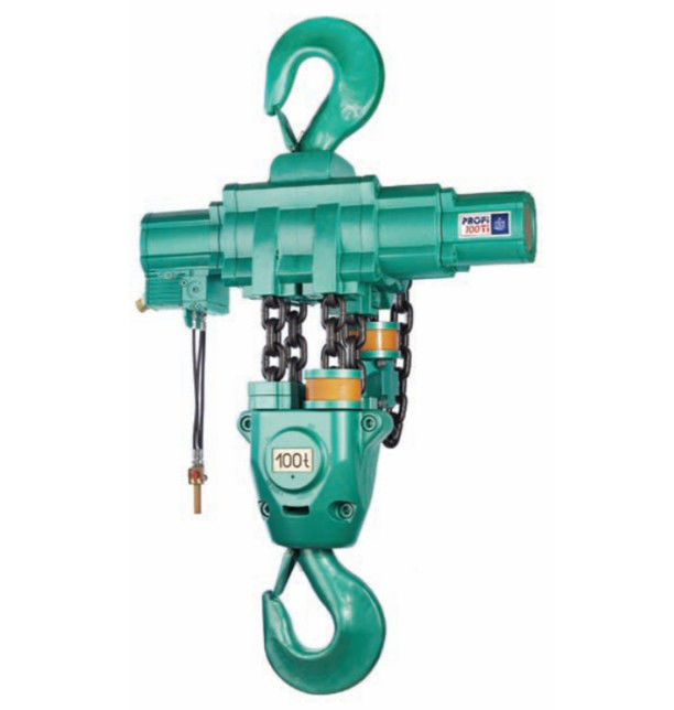 Compact Air Chain Hoist 16 Ton 0.7-1.2m/Min Lifting Speed Easy Operation