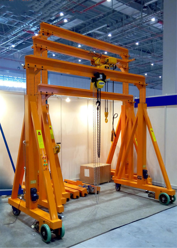 Lightweight Portable Gantry Crane Small Boat Lifting Wireless Remote Control