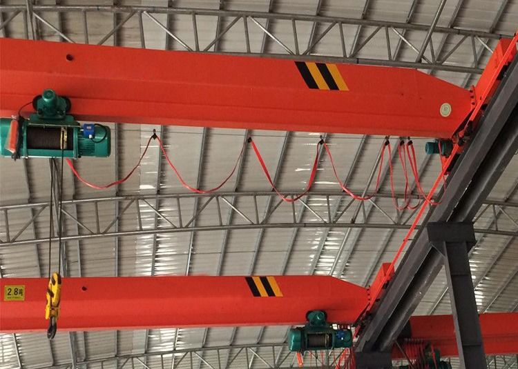 EOT Top Running Lifting Height 10M Single Girder Overhead Crane