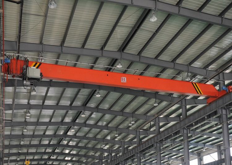 Europe Style Workshop 5 Ton A5 Overhead Traveling Bridge Crane