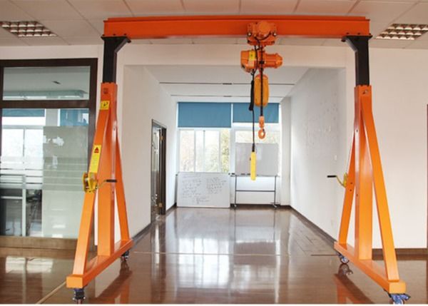 Mobile Remote Control Span 5M Portable Gantry Crane