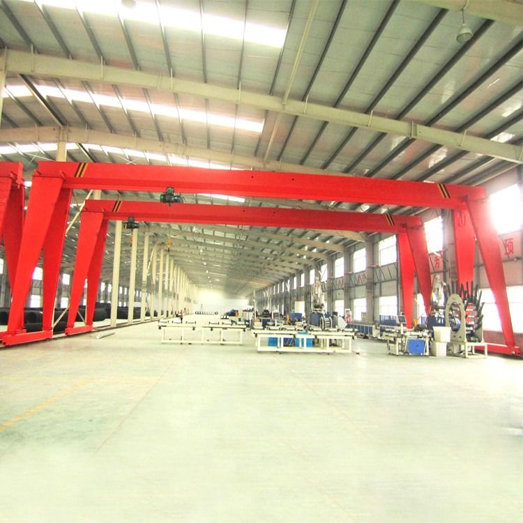 Double Speed 15T Span 15m Single Girder Gantry Crane