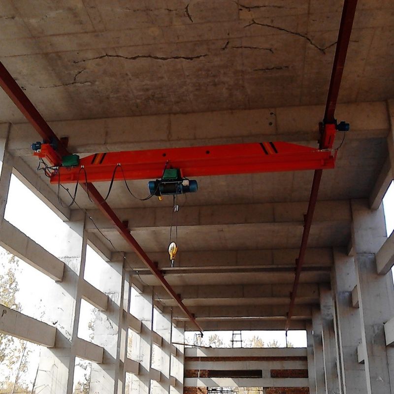 7.5 Ton LX Model Suspension Single Beam EOT Crane 8m Span