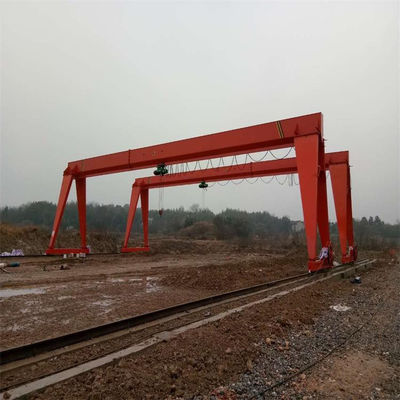 Warehouse 32 Ton Single Girder Gantry Crane Remote Control
