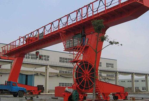 Working Duty A5 20T Rail Mounted Gantry Crane Heavy Duty