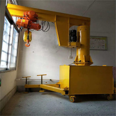 Warehouse Electric Pillar Mounted Jib Crane A3-A5 Work Duty