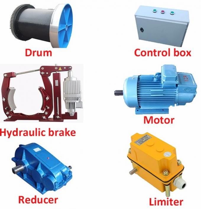 Long Rope Electric Wakeboard Winch Slipway Shipyard Use Customized Color