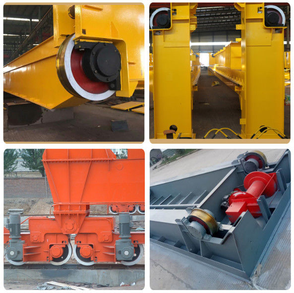 Single / Double Flange Overhead Crane Wheels Durable High Tensile Strength